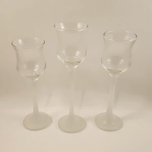 Vintage Partylite Iced Crystal Trio